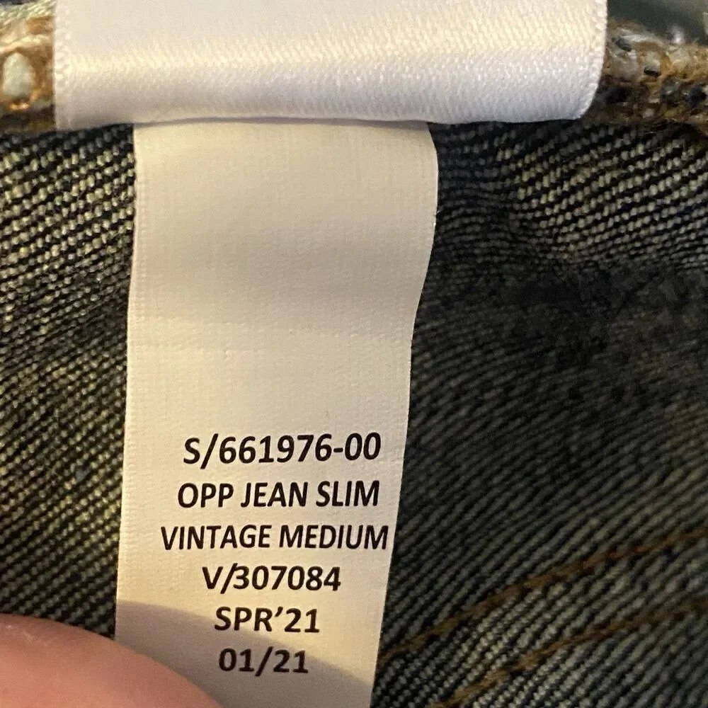 Banana Republic Slim Fit Jeans OPP Slim Jean, Vintage Medium Wash – Size 32x32
